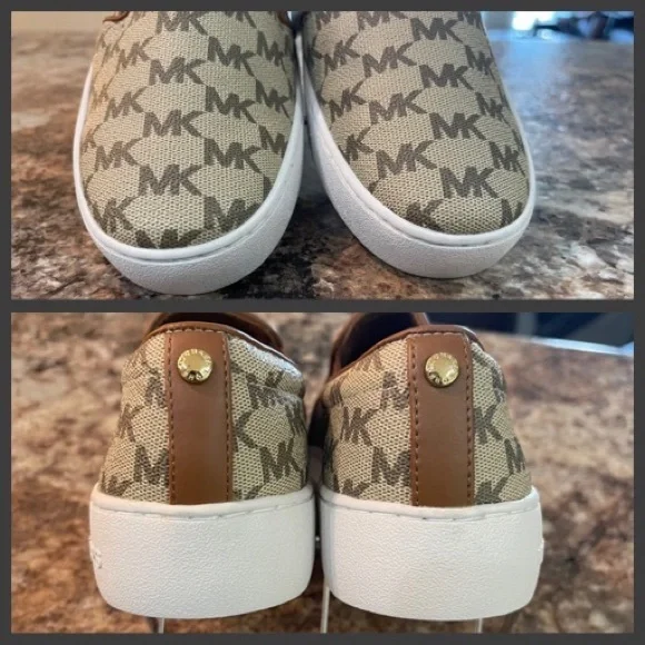 💕sold💕Michael Kors Slip On Sneakers - Picture 3 of 13